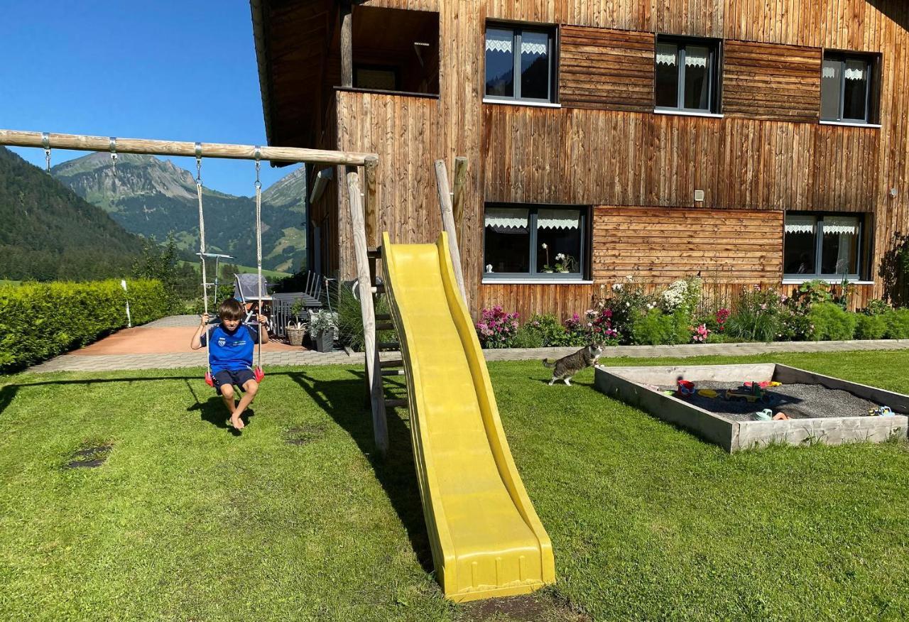 Haus Helga Appartement Schoppernau Buitenkant foto